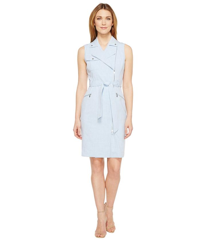 Calvin Klein - Moto Belted Dress Cd6x55f7