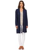 Nally &amp; Millie - Long Sleeve Midi Cardigan With Pleated Back