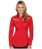 Rock And Roll Cowgirl - Long Sleeve Snap B4s8364