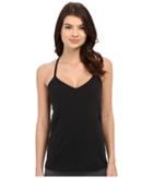 Yummie By Heather Thomson - Mesh Panel Hillary Strappy Tank Top W/ Built In Shelf