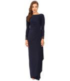 Adrianna Papell - Venecian Jersey Draped Gown