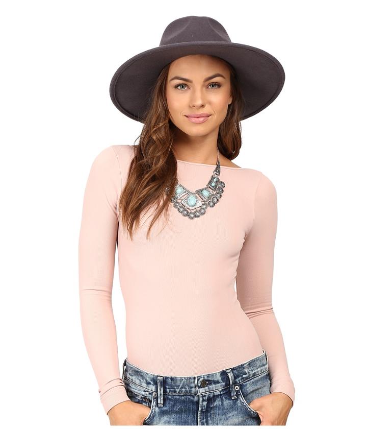 Free People - Seamless Low Back Bodysuit