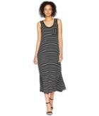 Calvin Klein - Sleeveless Stripe Maxi W/ Pocket