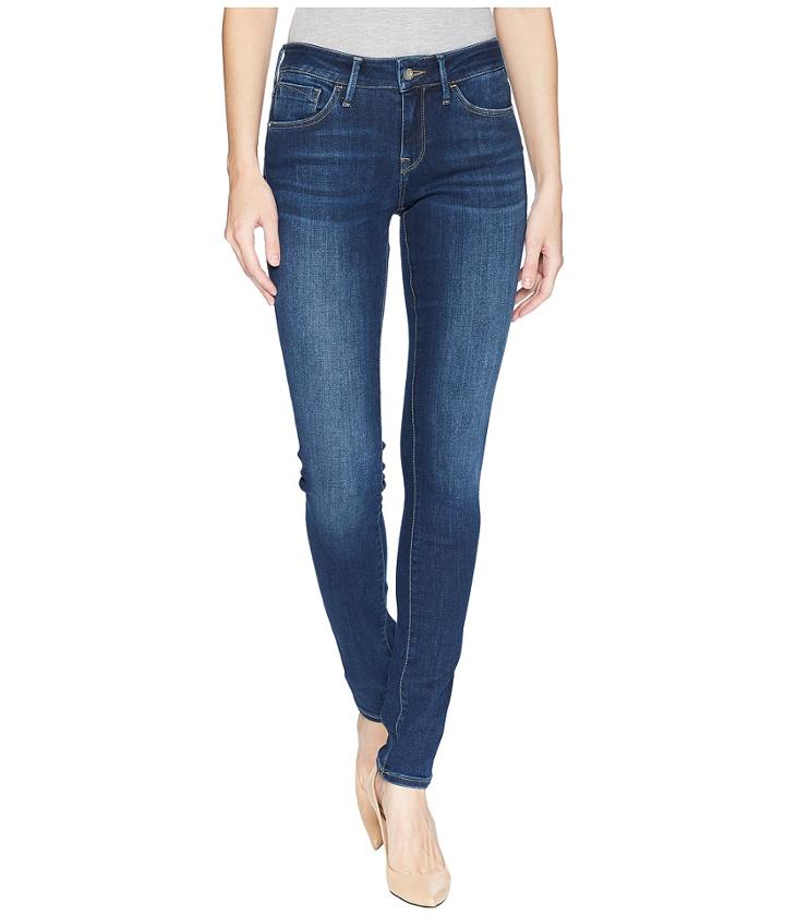 Mavi Jeans - Alexa Mid-rise Skinny In Dark Supersoft