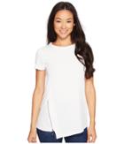 Ivanka Trump - Short Sleeve Matte Jersey With Zipper