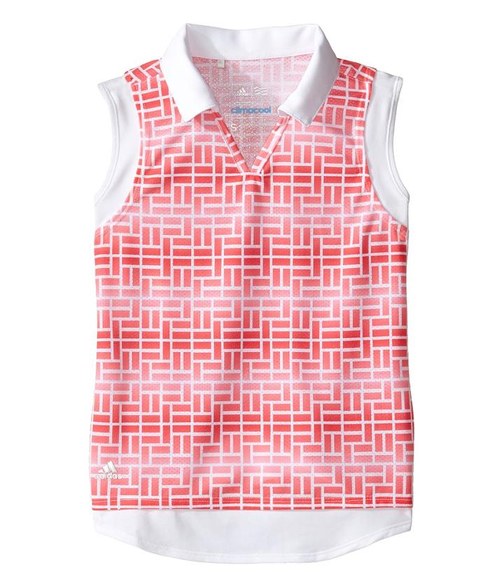 Adidas Golf Kids - Printed Sleeveless Top
