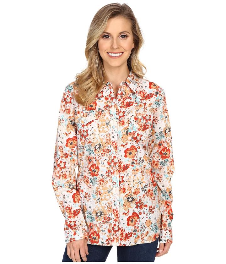 Roper - 0225 Floral Printed Lawn Shirt