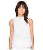 Kensie - Eyelet Dots Top Ks4k4300