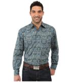 Stetson - French Paisley Long Sleeve Woven Snap Shirt