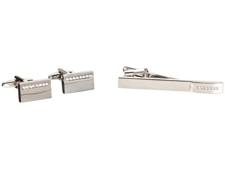Stacy Adams Cuff Link/tie Bar Set 89114