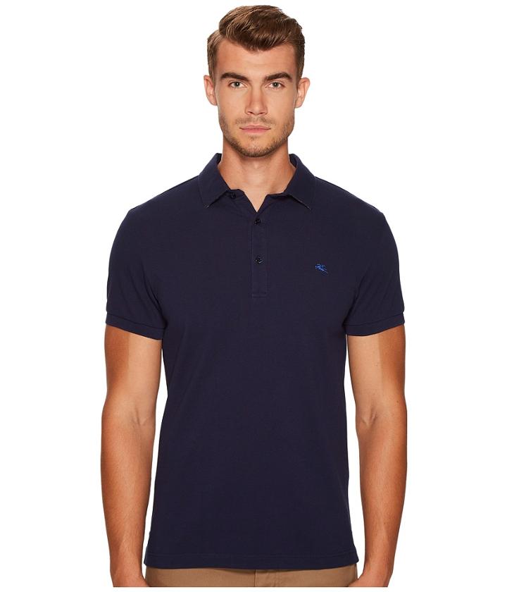 Etro - Polo W/ Contrast Collar