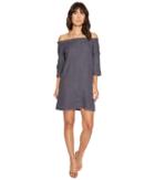 Allen Allen - Ruffle Edge Linen Dress