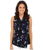 Ellen Tracy - Draped Wrap Shell