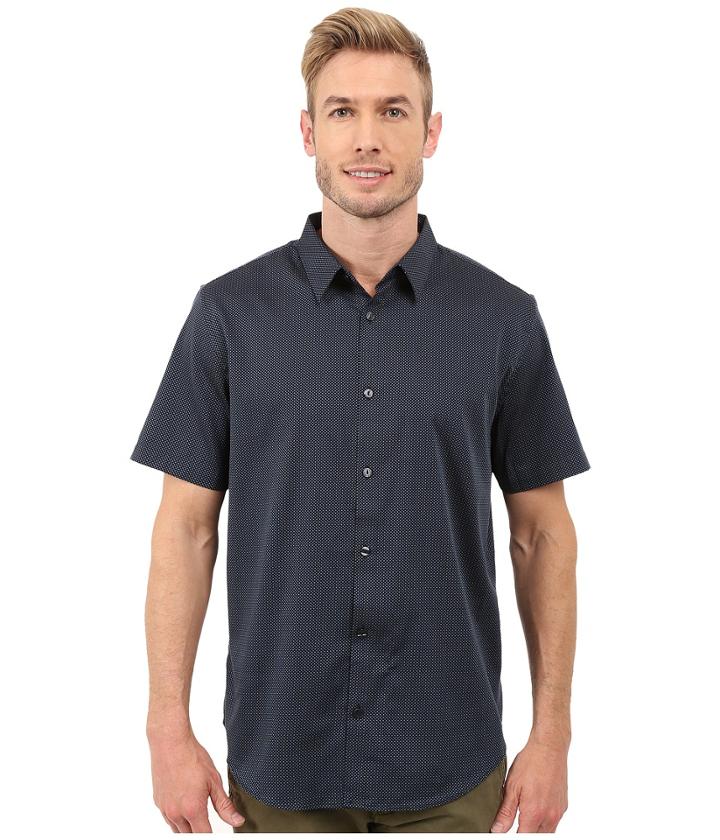 Calvin Klein - Short Sleeve Deco Dobby Woven Shirt