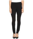 Nydj Petite - Petite Basic Pull-on Leggings In Black