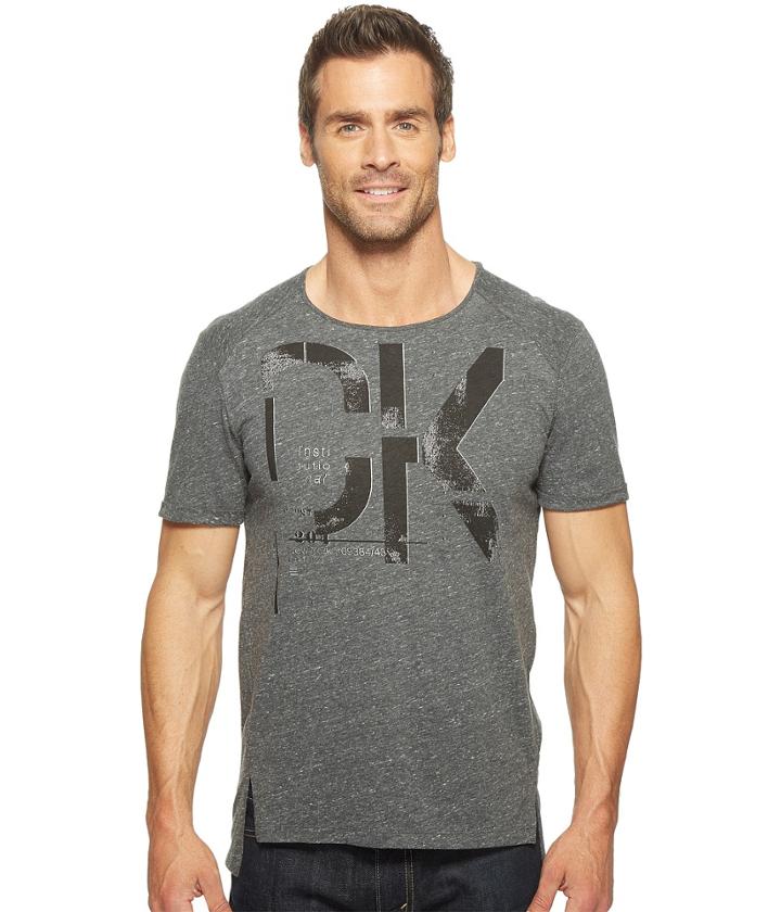 Calvin Klein Jeans - Metallic Logo Long Hem Tee