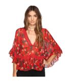 Free People - Bright Lights Embroidered Top