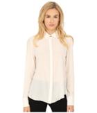 Prabal Gurung - Crepe De Chine Silk Long Sleeve Top