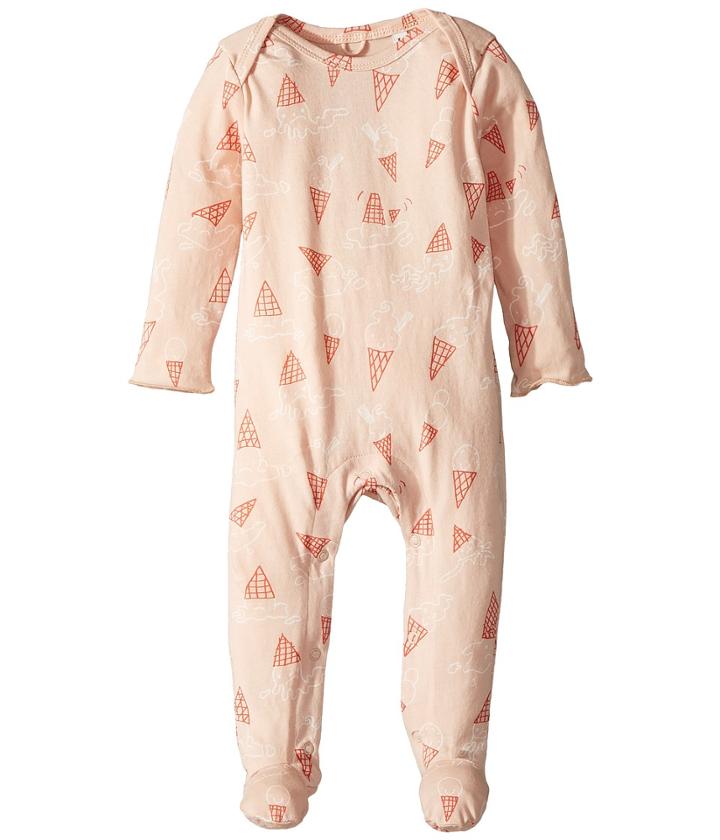 Stella Mccartney Kids - Rufus All Over Ice Cream Printed Footie