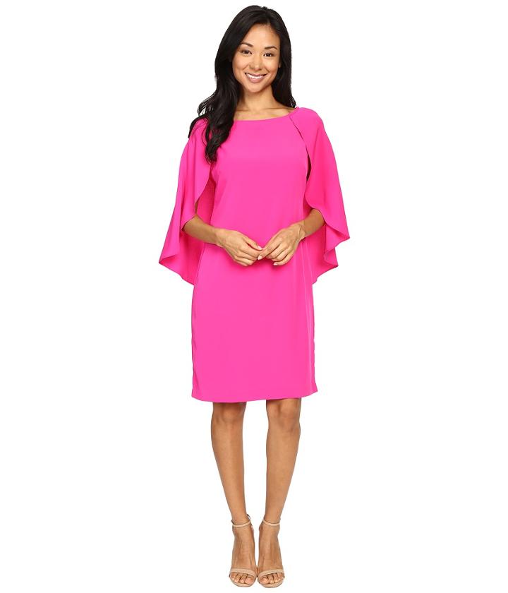 Christin Michaels - Britti Chiffon Sleeve Dress
