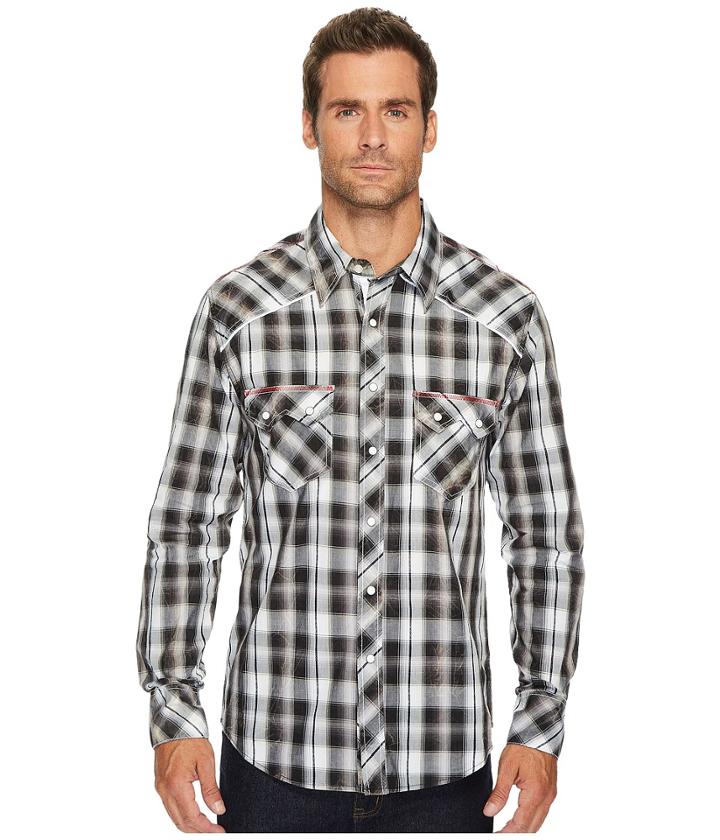 Rock And Roll Cowboy - Long Sleeve Snap B2s2069