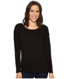 Vince Camuto - Essentials Cap Sleeve Rouched Neck Top