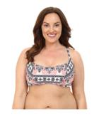 Becca By Rebecca Virtue - Plus Size Belly Dancer Halter Top
