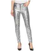 Ag Adriano Goldschmied - Farrah Skinny Ankle In Iced Silver