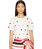 Kate Spade New York - Spice Things Up Pom Sweater
