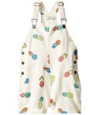 Stella Mccartney Kids - Pandora Pineapple Print Jersey Short Overalls