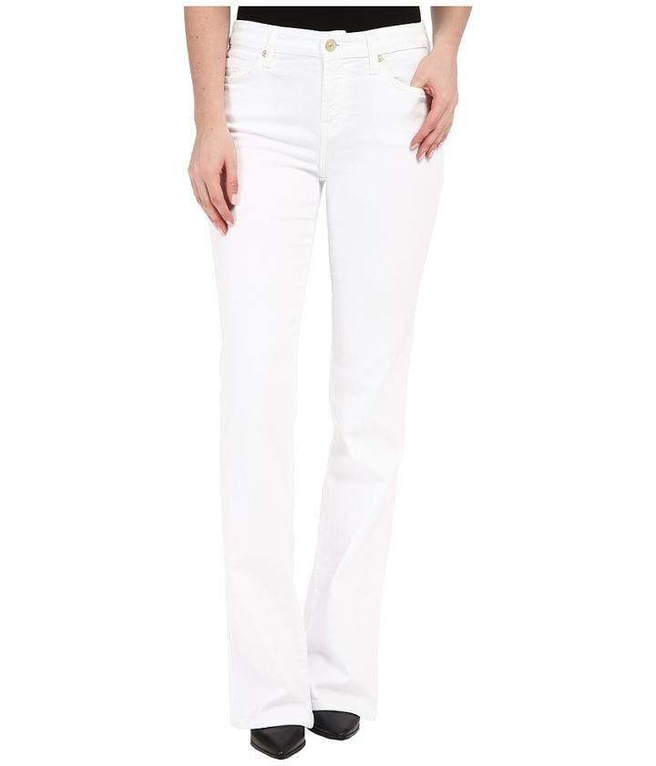 7 For All Mankind - Kimmie Bootcut In Clean White