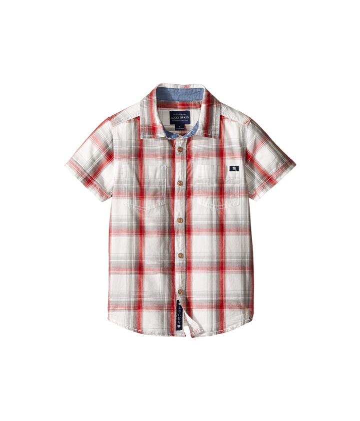 Lucky Brand Kids - Overflow Short Sleeve Woven