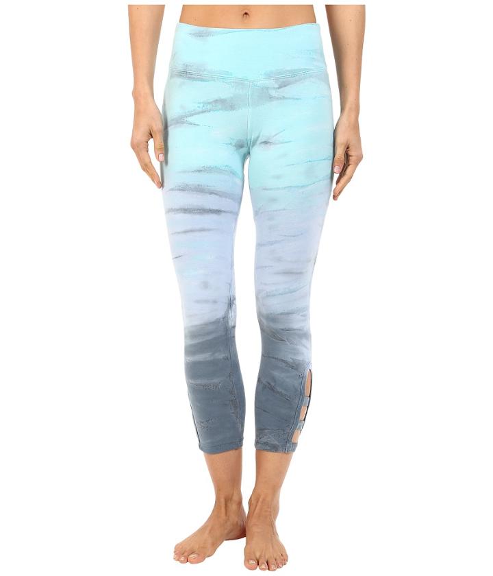 Hard Tail - Flat Waist Cage Capri Leggings