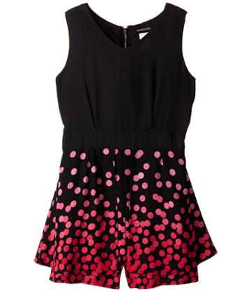 Marciano Kids - V-neck Border Printed Romper
