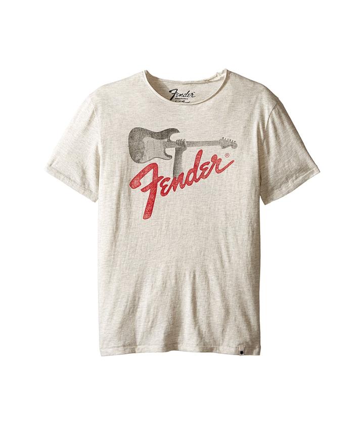 Lucky Brand Kids - Short Sleeve Tee With Fender Screen Print