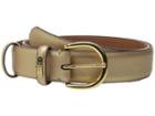 Lauren Ralph Lauren - Harrington 1 3/8 Pebble C Buckle Plaque Keeper
