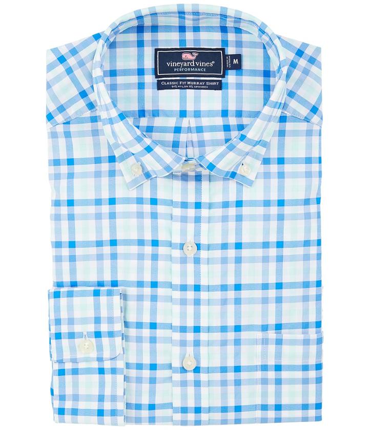 Vineyard Vines - Greenbank Gingham Classic Murray Shirt