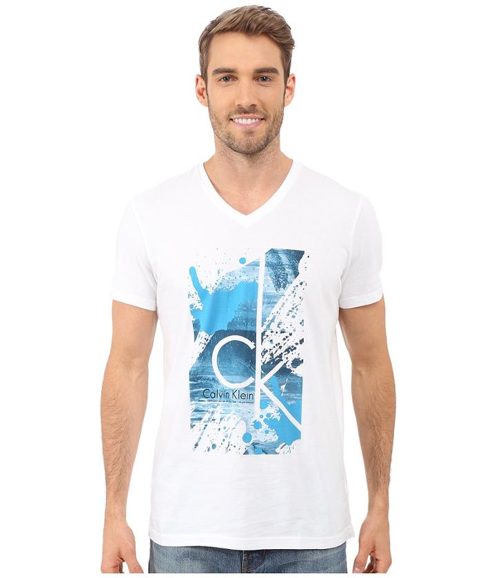 Calvin Klein - Short Sleeve Ck Splatter Paint Tee