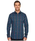 Bugatchi - Long Sleeve Shaped Fit Spread Collar Shirt