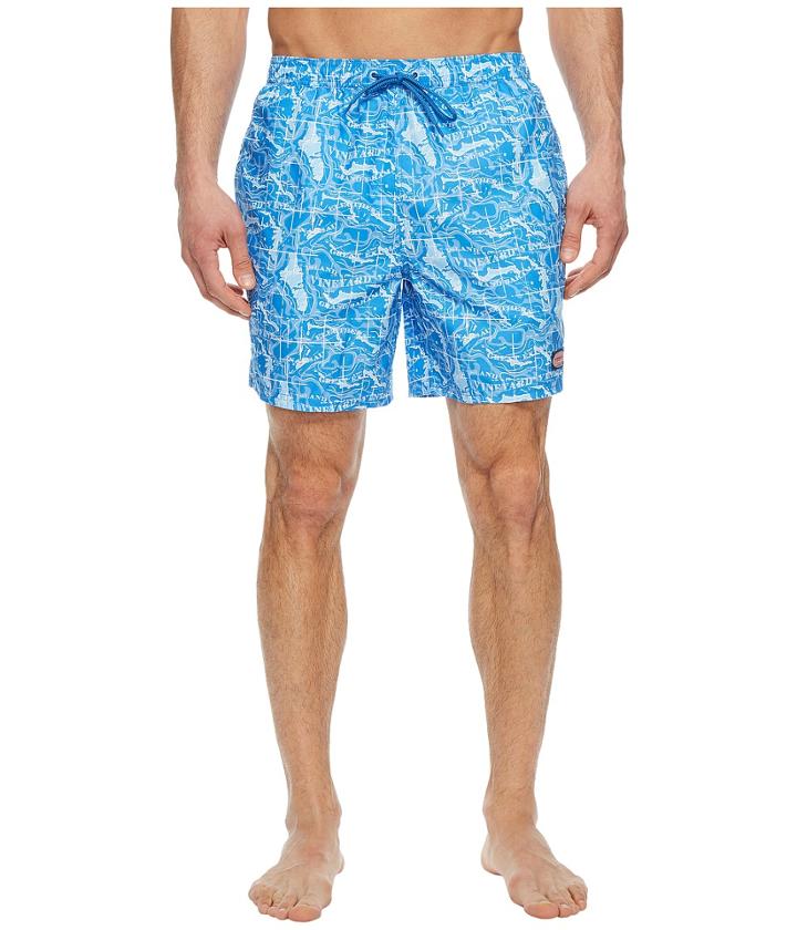 Vineyard Vines - Bahama Map Chappy Swim Trunks