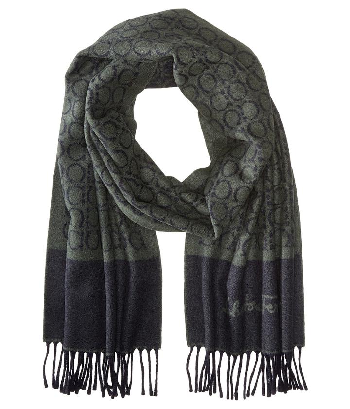 Salvatore Ferragamo - Gancio Fringe Scarf