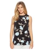 Ellen Tracy - Sleeveless Top With Smocking