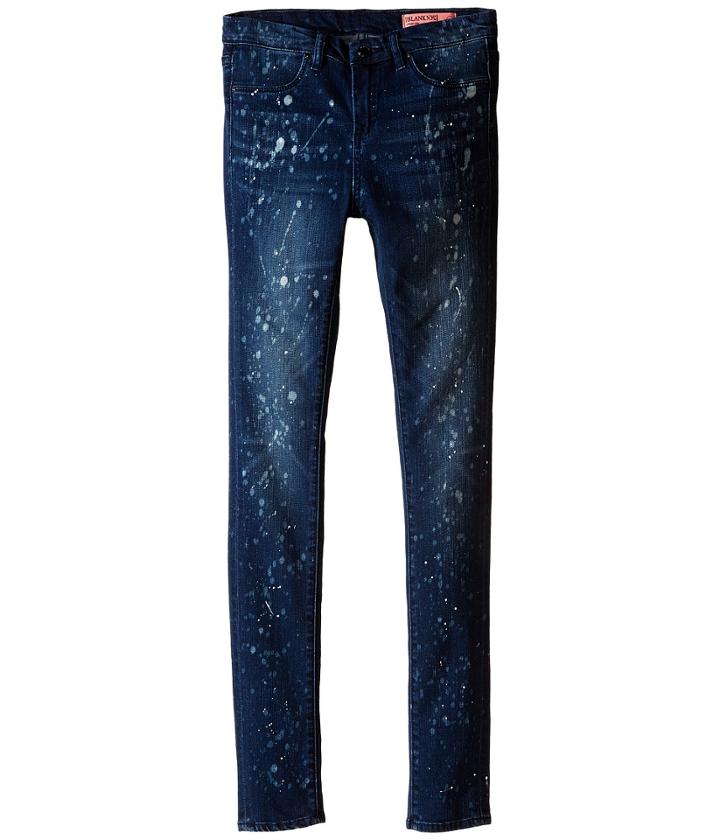 Blank Nyc Kids - Paint Splatter Denim Skinny Jeans In Reef