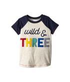 Mud Pie - Wild And Three Short Sleeve Raglan Shirt
