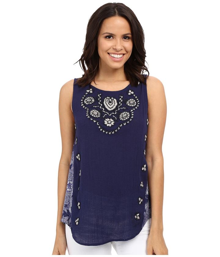Lucky Brand - Scoop Neck Tank Top