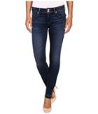 Hudson - Collin Mid-rise Released Hem Skinny W/ Distress In Pin Point