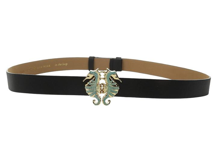Kate Spade New York - Nappa Belt W/ Seahorse