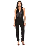 Halston Heritage - Halter Tuxedo Jumpsuit