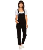 Ag Adriano Goldschmied - The Leah Overalls In Super Black