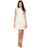 Vince Camuto - Novelty Lace Fit And Flare Dress